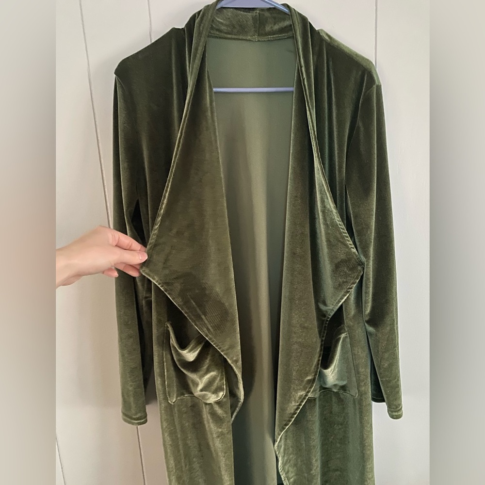 Velvet Open Jacket - Picture 5 of 8